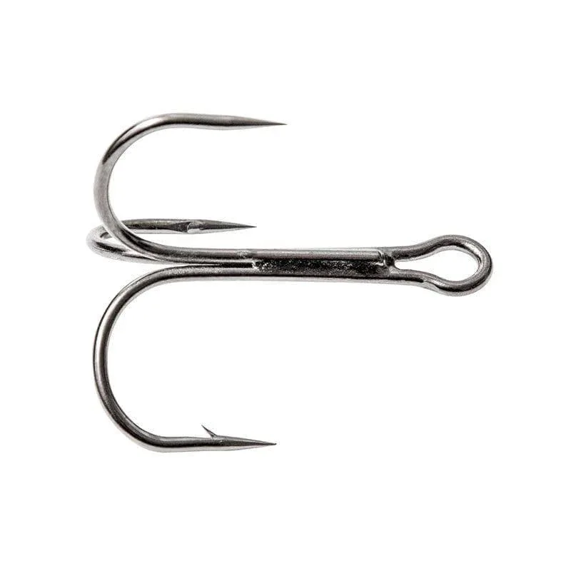 Maxximus black nickel treble hooks