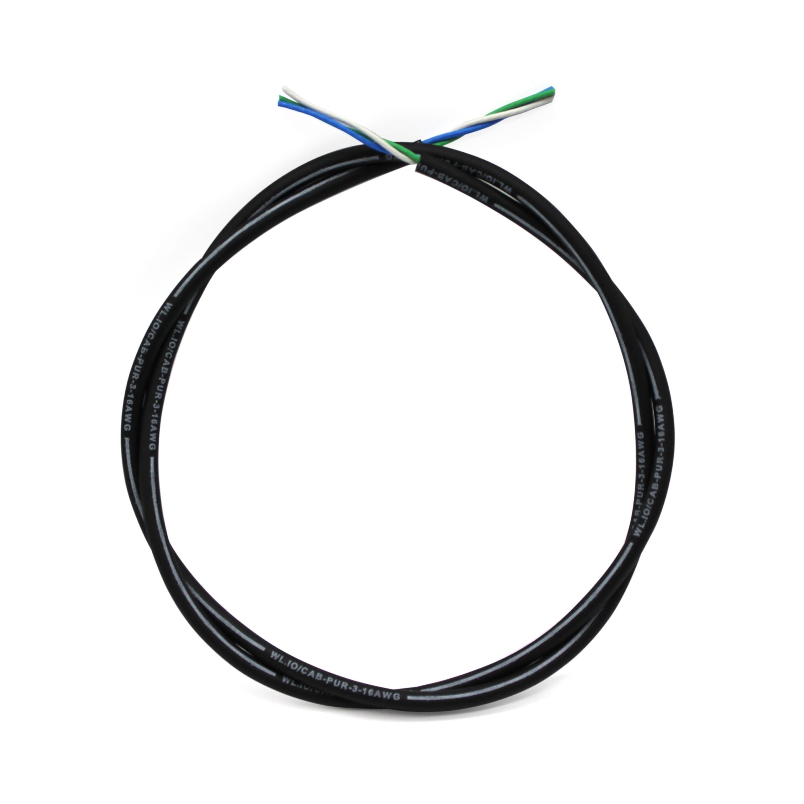 High-Temperature PUR Subsea Cable (by the meter) - T200 Thruster Cable (3 conductors, 16 AWG)