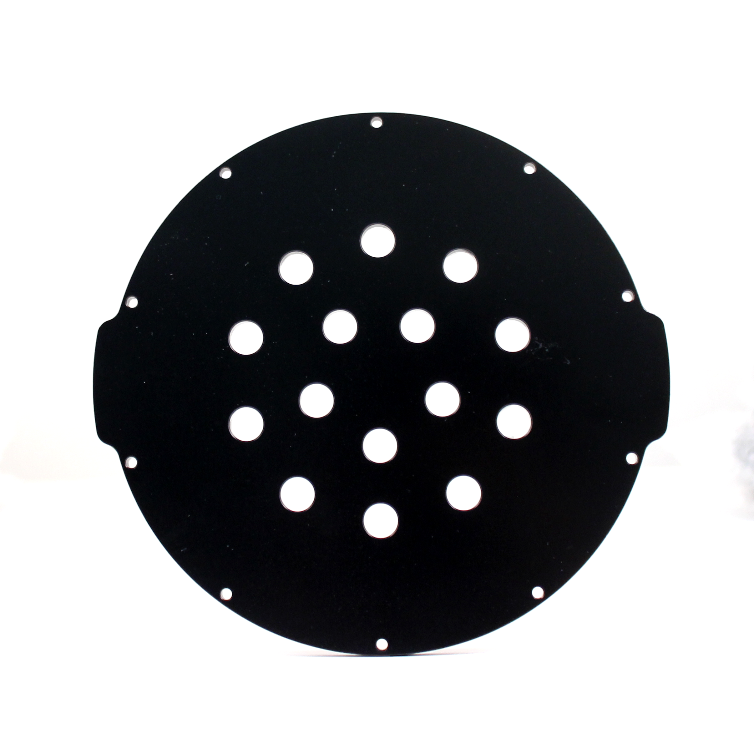 Watertight Enclosure End Caps (6" Series) - End Cap - Aluminum - 15 x M10 Hole - 65m