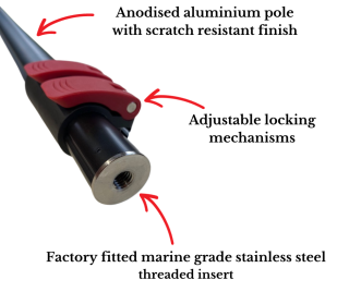 Upgraded Buoycatcher pole