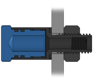 VENT CROSS SECTION PICTURE ASSEMBLY