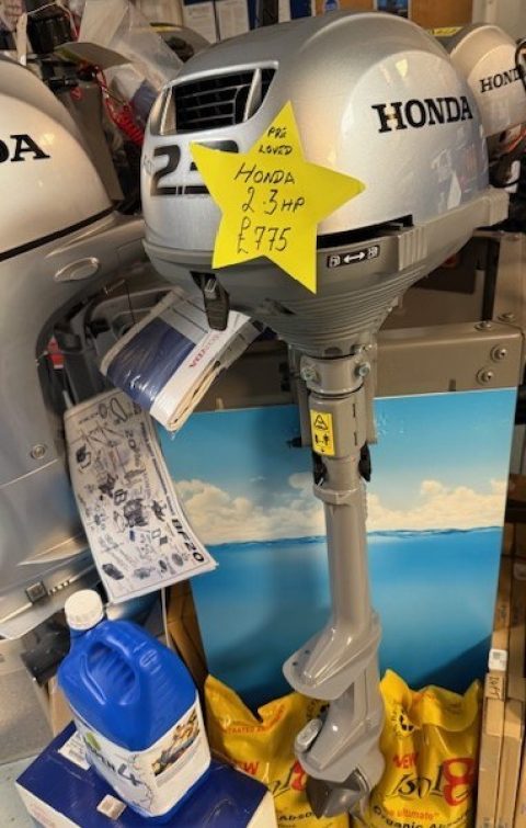 Honda 2.3 fourstroke pre owned