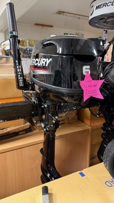 Mercury 6Hp Fourstroke pre owned