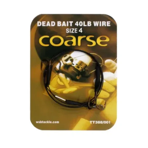 DEAD BAIT 40lb WIRE SIZE 4