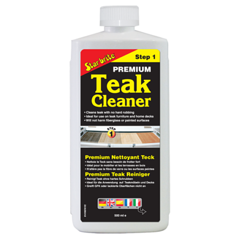 Premium Teak Cleaner - step 1