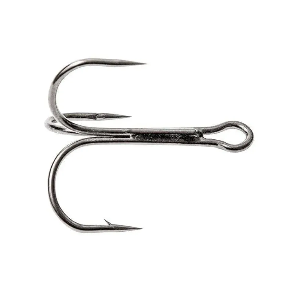 Maxximus black nickel treble hooks