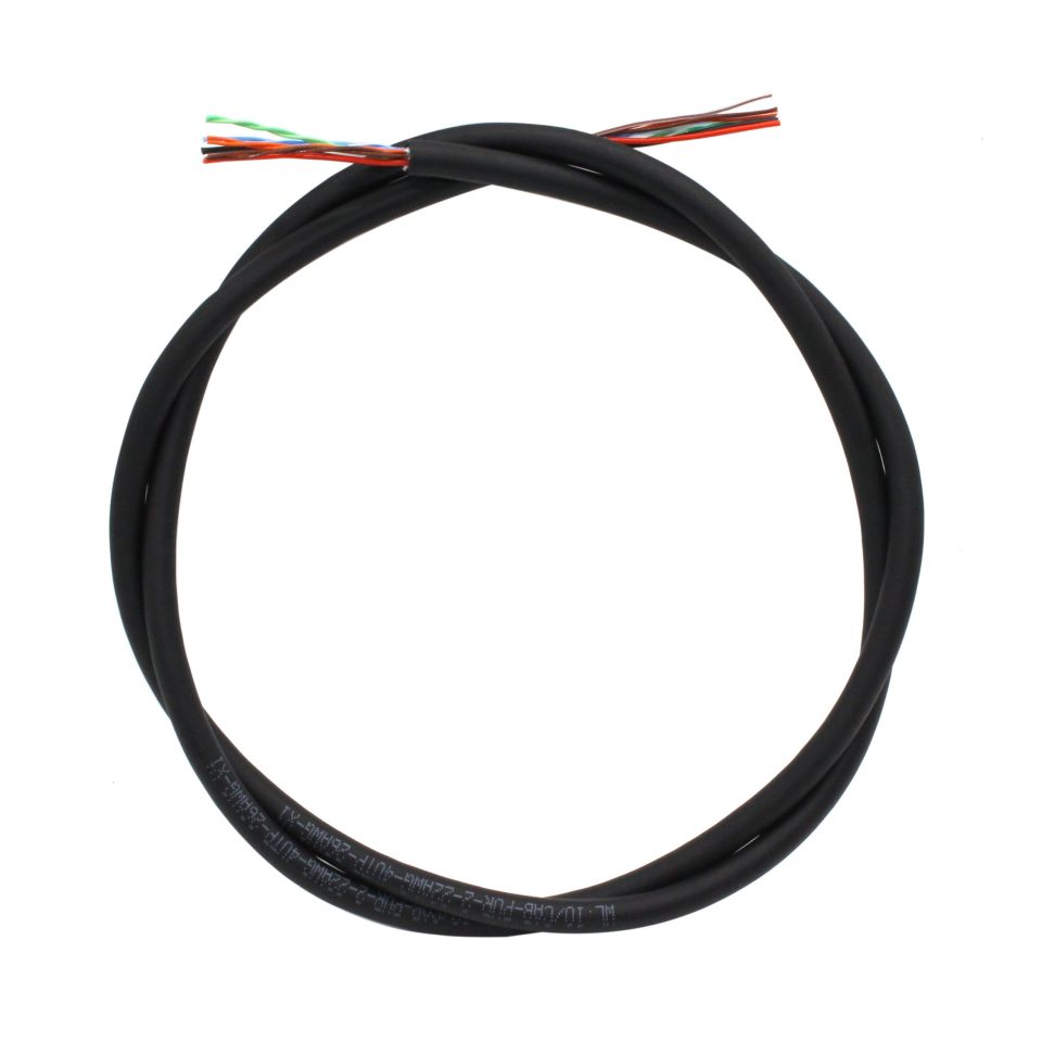 PUR Subsea Cable - (by the meter) Ethernet and Power Cable (2 x 22AWG, 4x UTP 26 AWG)