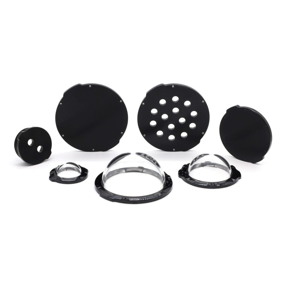 Watertight Enclosure End Caps, Domes, and Flange Caps - 75 mm (3")