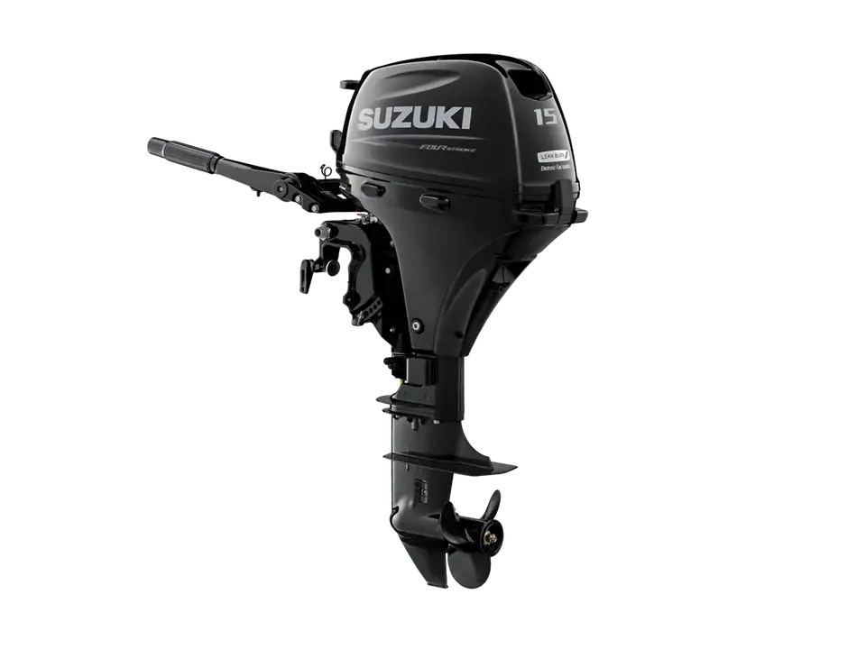 Suzuki DF15ATL in stock at significant saving over list price
